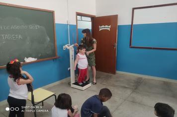 Secretaria de saúde realiza avaliação nutricional nas escolas do município