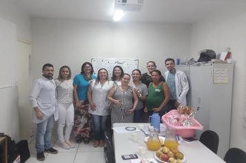 Encontro do grupo de gestantes na Unidade Básica de Saúde