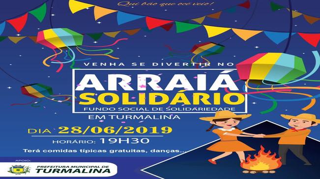 1º edição do Arraiá Solidário será no dia 28 de junho