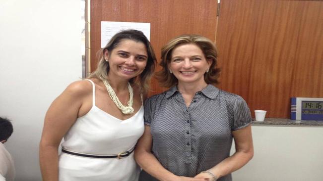 Secretária de Ação e Cidadania, Elaine Cristina em na inauguração do novo CCI João Batista Valério, no Município de Vitória Brasil