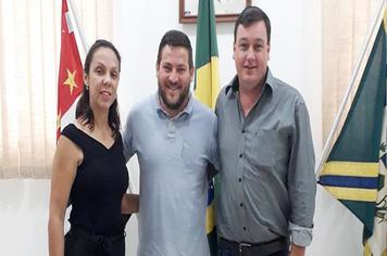 Prefeito recebe visita do assessor do deputado Itamar Borges