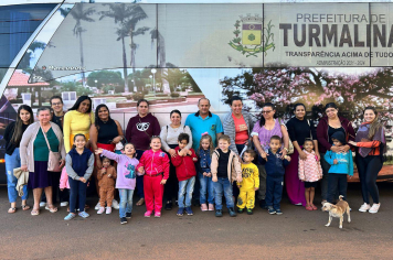 VISITA AO AQUÁRIO MUNICIPAL DE SANTA FÉ DO SUL 