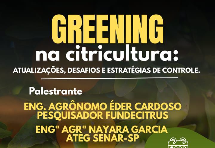 Evento reúne citricultores em Turmalina para discutir o combate ao Greening